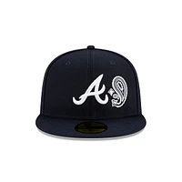 Atlanta Braves Patchwork  59FIFTY Cerrada