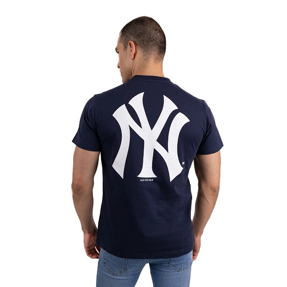 Playera Manga Corta New York Yankees Kanji MLB Navy