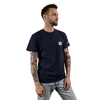 Playera Manga Corta New Era Pocket Navy