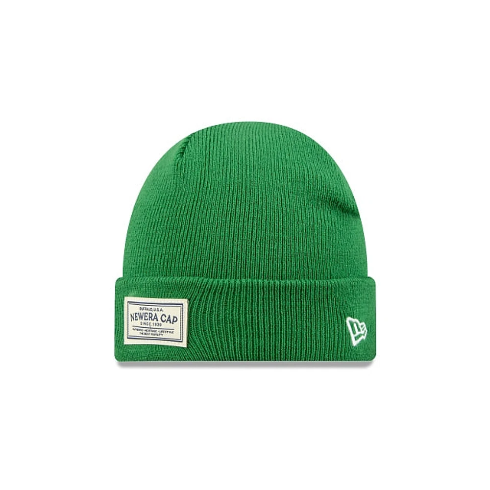 New Era New Era Basic Woven Label Knit Verde