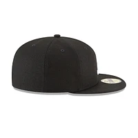 Atlanta Braves Black & Wihte 59FIFTY Cerrada