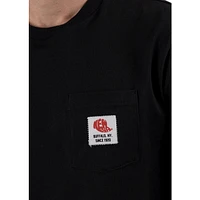 Playera Manga Corta New Era Pocket Negra