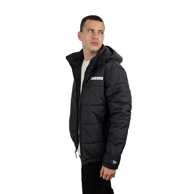 NFL:Raiders Las Vegas Raiders Gradient Ombre Puffer Jacket, S