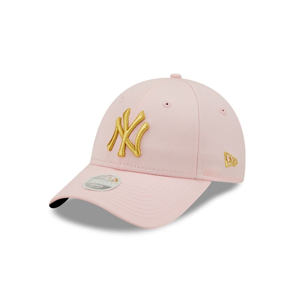 Gorra de New York Yankees MLB Women's League Essentials 9FORTY Strapback  para Mujer