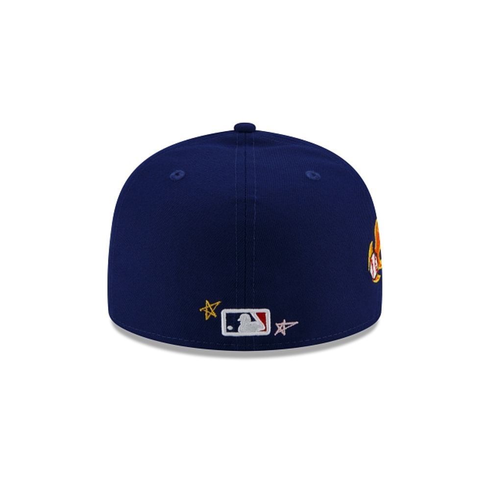 Gorra de Los Angeles Dodgers MLB Trail 59FIFTY Cerrada – New Era Cap México