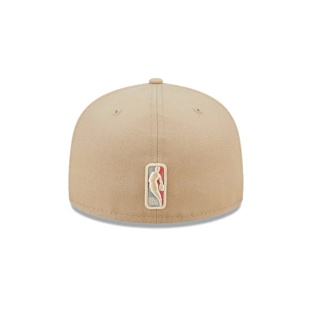 Gorra de Chicago Bulls NBA 59Fifty Beige