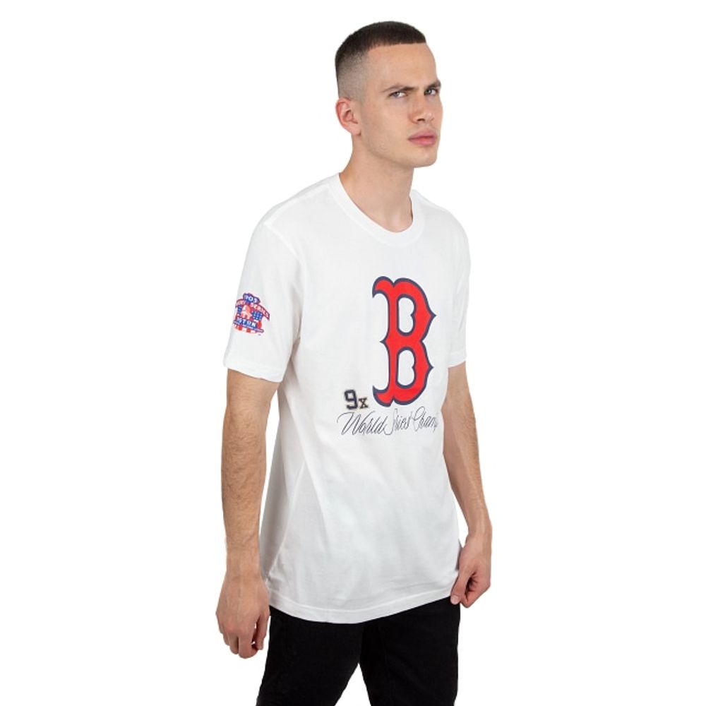 CAMISETA HISTORIC CHAMPS DE BOSTON RED SOX PARA HOMBRE - BLANCO