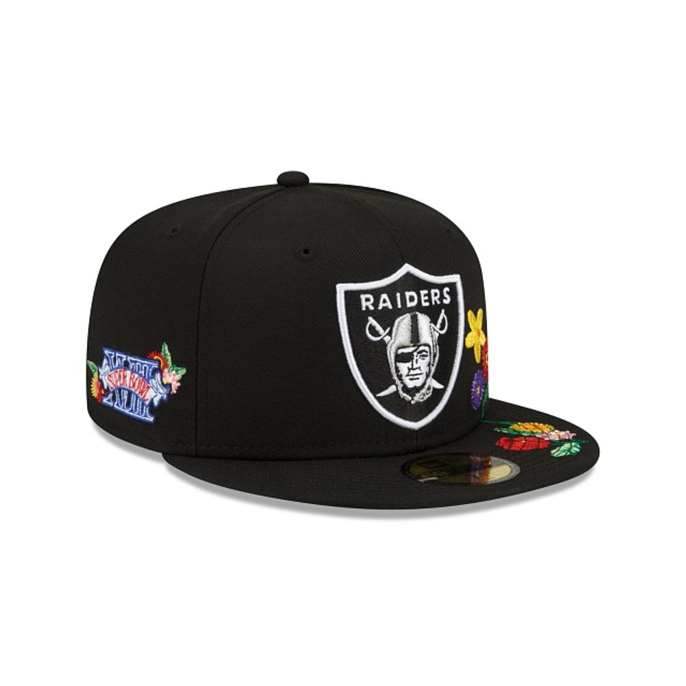 New Era Las Vegas Raiders Visor Bloom 59Fifty Cerrada