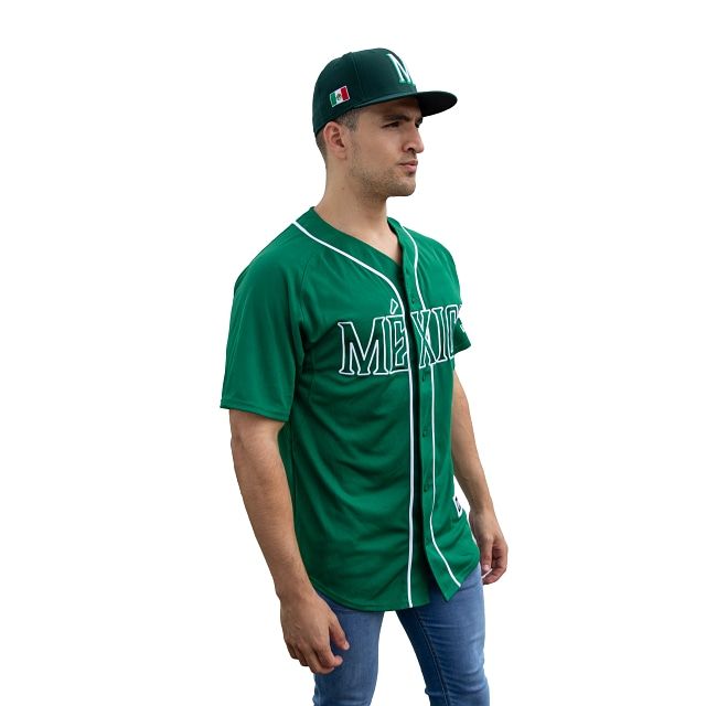 New Era Jersey Selección Mexicana de Beisbol Negro