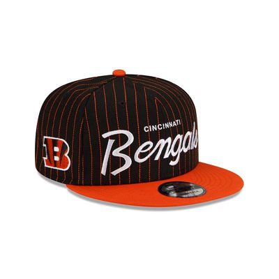 Cincinnati Bengals New Era 2022 Sideline 9FIFTY Ink Dye Snapback Hat