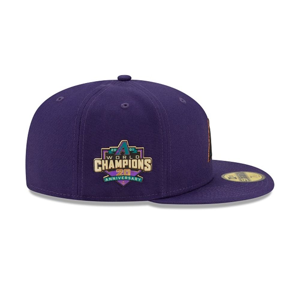 Arizona Diamondbacks New Era Cooperstown Collection Turn Back The Clock  20th Anniversary 59FIFTY Fitted Hat - Purple