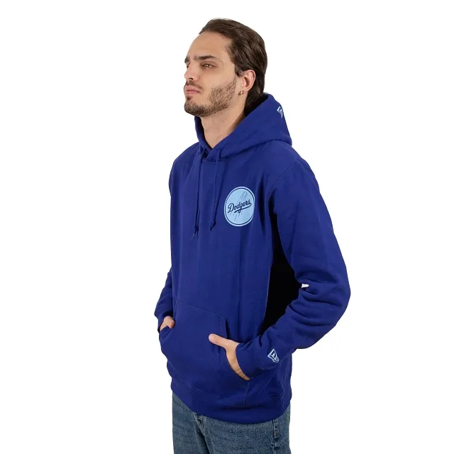 sudadera New Era Infill Team Logo Hoody MLB Los Angeles Dodgers - Light  Grey Heather/Multi Camo - men´s 