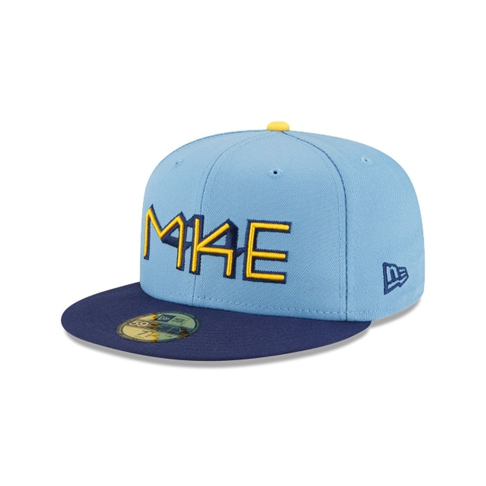  MLB New York Mets Authentic On Field 59Fifty Gorra Light Royal  : Deportes y Actividades al Aire Libre