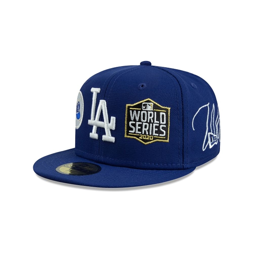 New Era Gorra Los Angeles Dodgers Classic Roja MLB 59Fifty Cerrada