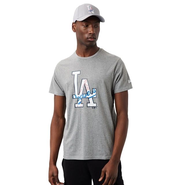 VF Custom Los Angeles Dodgers - Playera de Manga Corta para Hombre