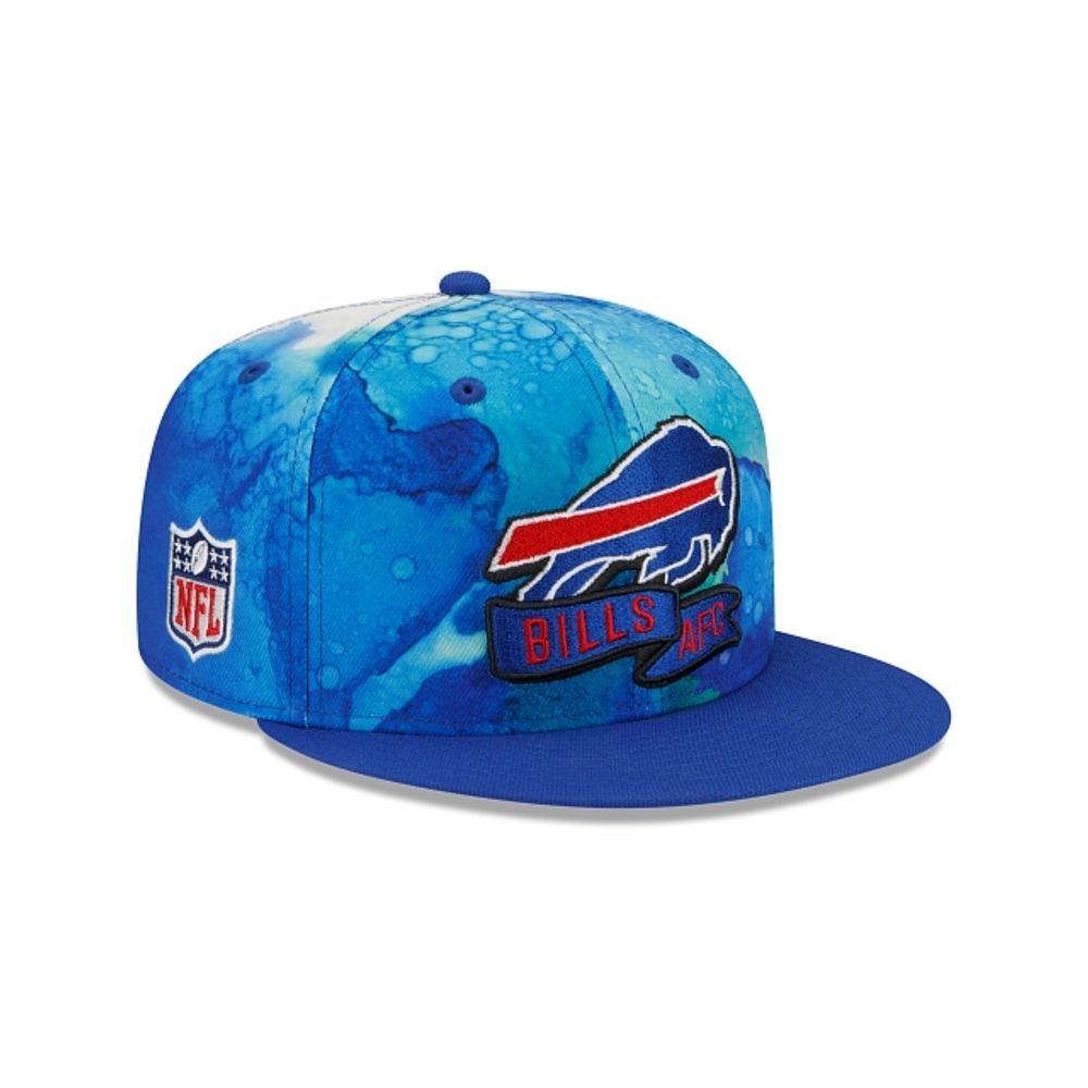 Buffalo Bills New Era 2022 Sideline 9FIFTY Ink Dye Snapback Hat - Royal