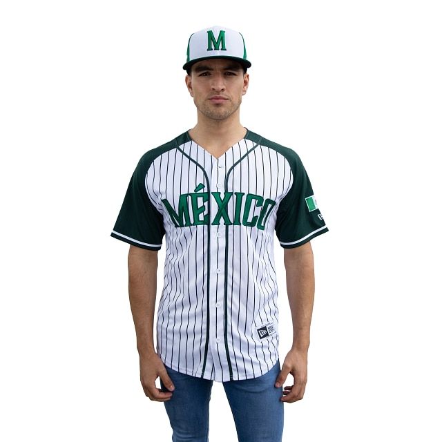 New Era Jersey Selección Mexicana de Beisbol Negro