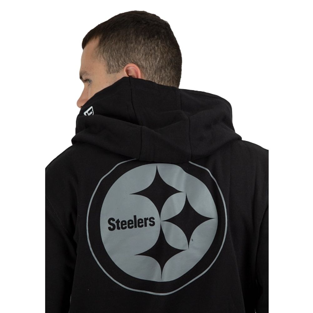 Alpha Industries | Pittsburgh Steelers x Alpha x New Era Hoodie Black / 3XL