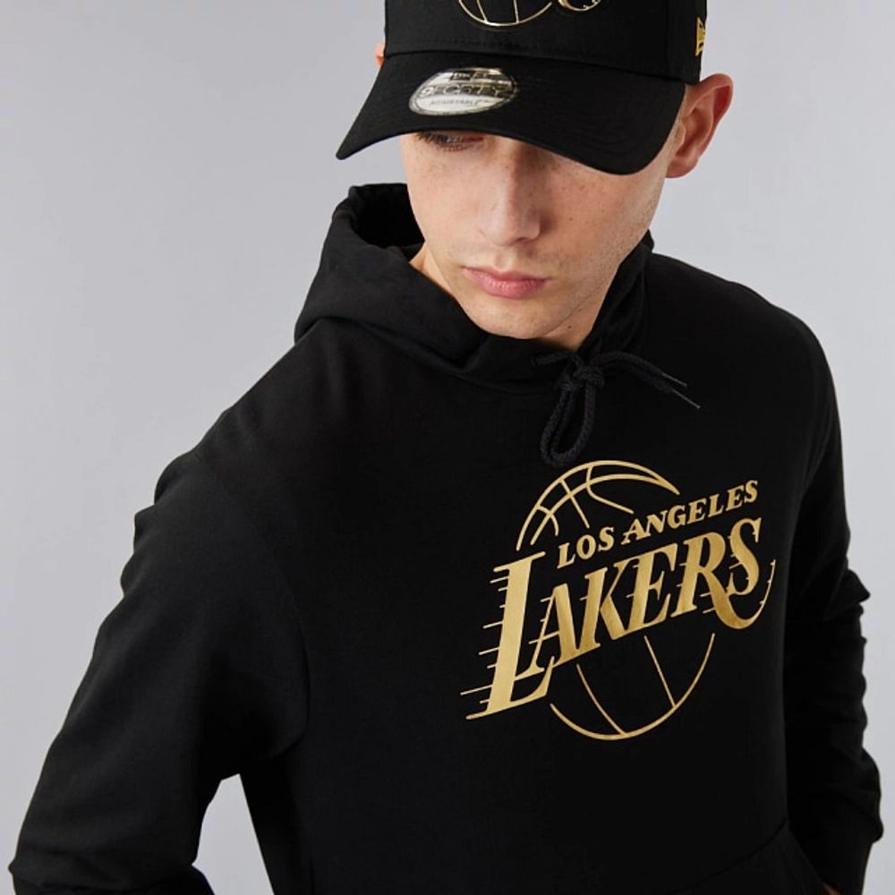 NEW ERA - Sudadera negra NBA Foil Loslak Hombre