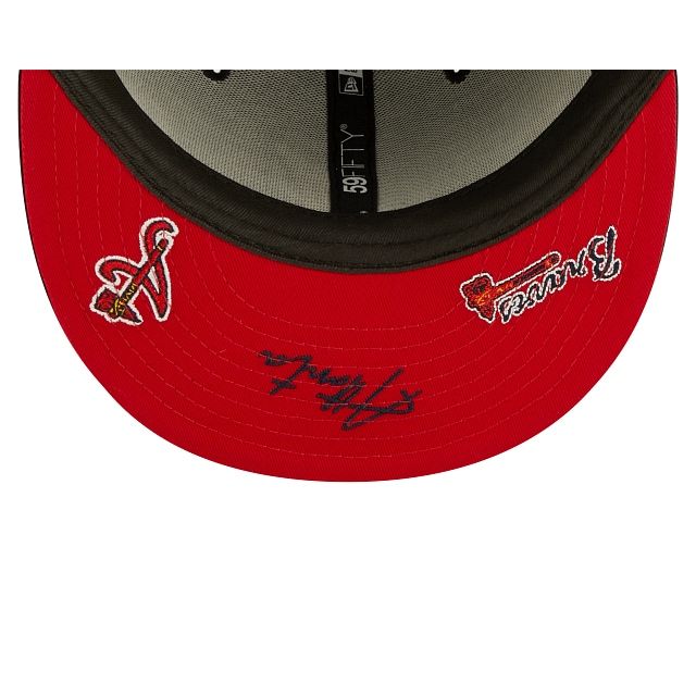 Gorra de Atlanta Braves MLB Classics 59FIFTY Cerrada Roja – New Era Cap  México