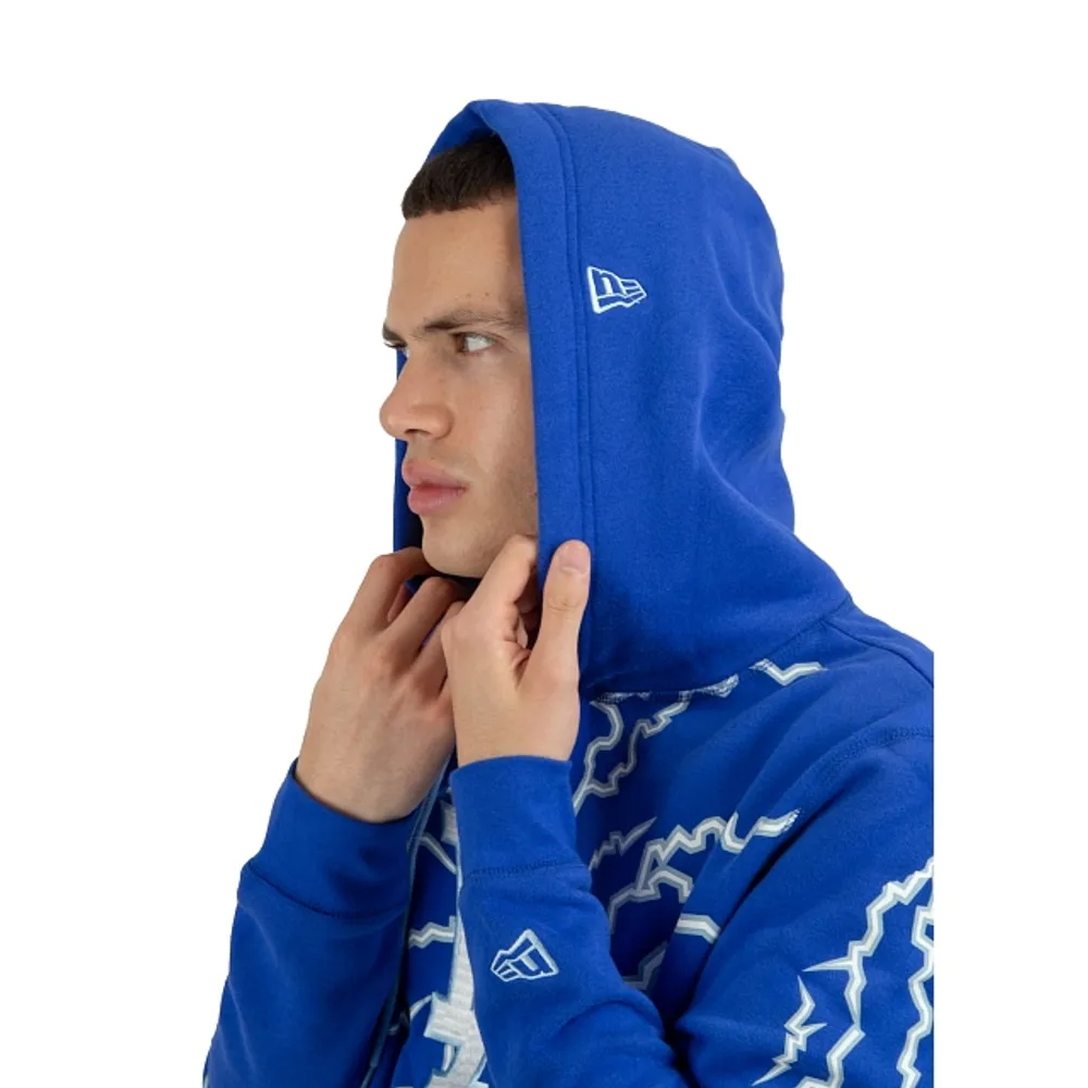 sudadera New Era Infill Team Logo Hoody MLB Los Angeles Dodgers - Light  Grey Heather/Multi Camo - men´s 