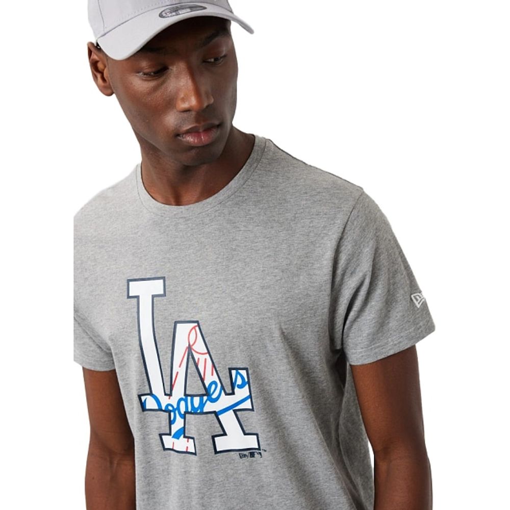 Camiseta estampada Los Angeles Dodgers Fundamentals - Mujer