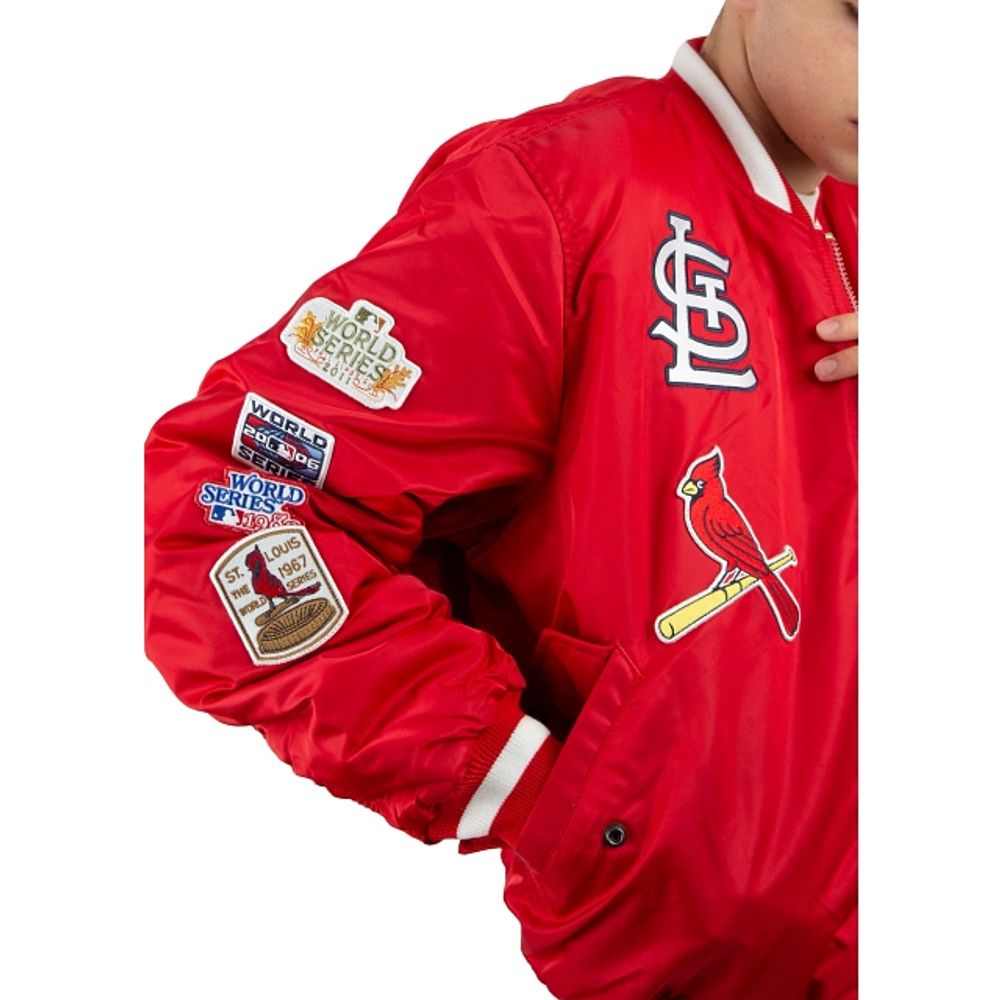 New Era X Alpha Industries St. Louis CAR Bomber Jacket'NAY, 13026005