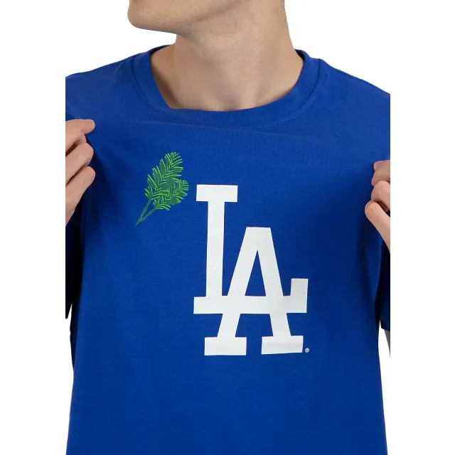 Playera Manga Corta Los Angeles Dodgers Throwback – New Era Cap México