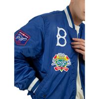 CHAQUETA BOMBER REVERSIBLE ALPHA INDUSTRIES PARA HOMBRE DE LOS BROOKLYN  DODGERS - AZUL