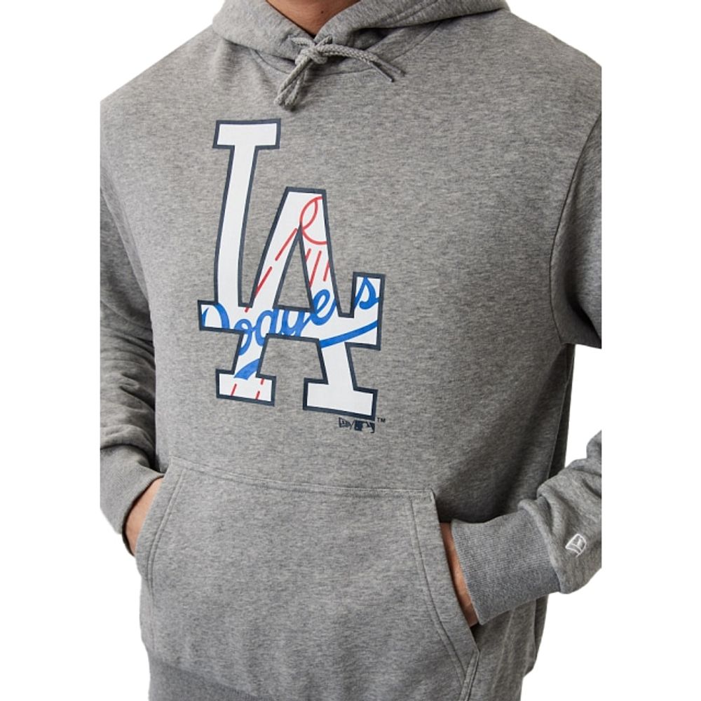 Official New Era LA Dodgers MLB Infill Logo Hoodie A11261_263