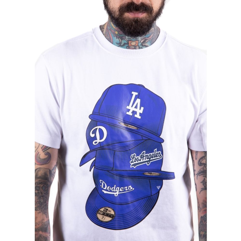 Playera Manga Corta Los Angeles Dodgers – New Era Cap México