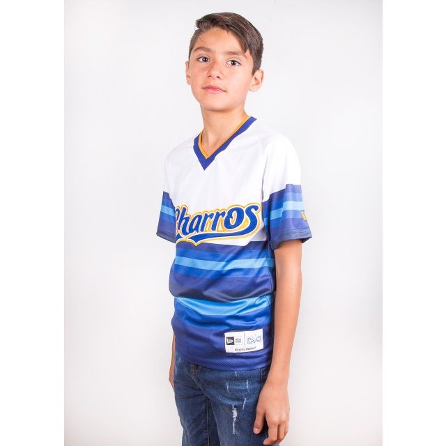 Jersey New Era Charros de Jalisco Alternativo LMP de Niños