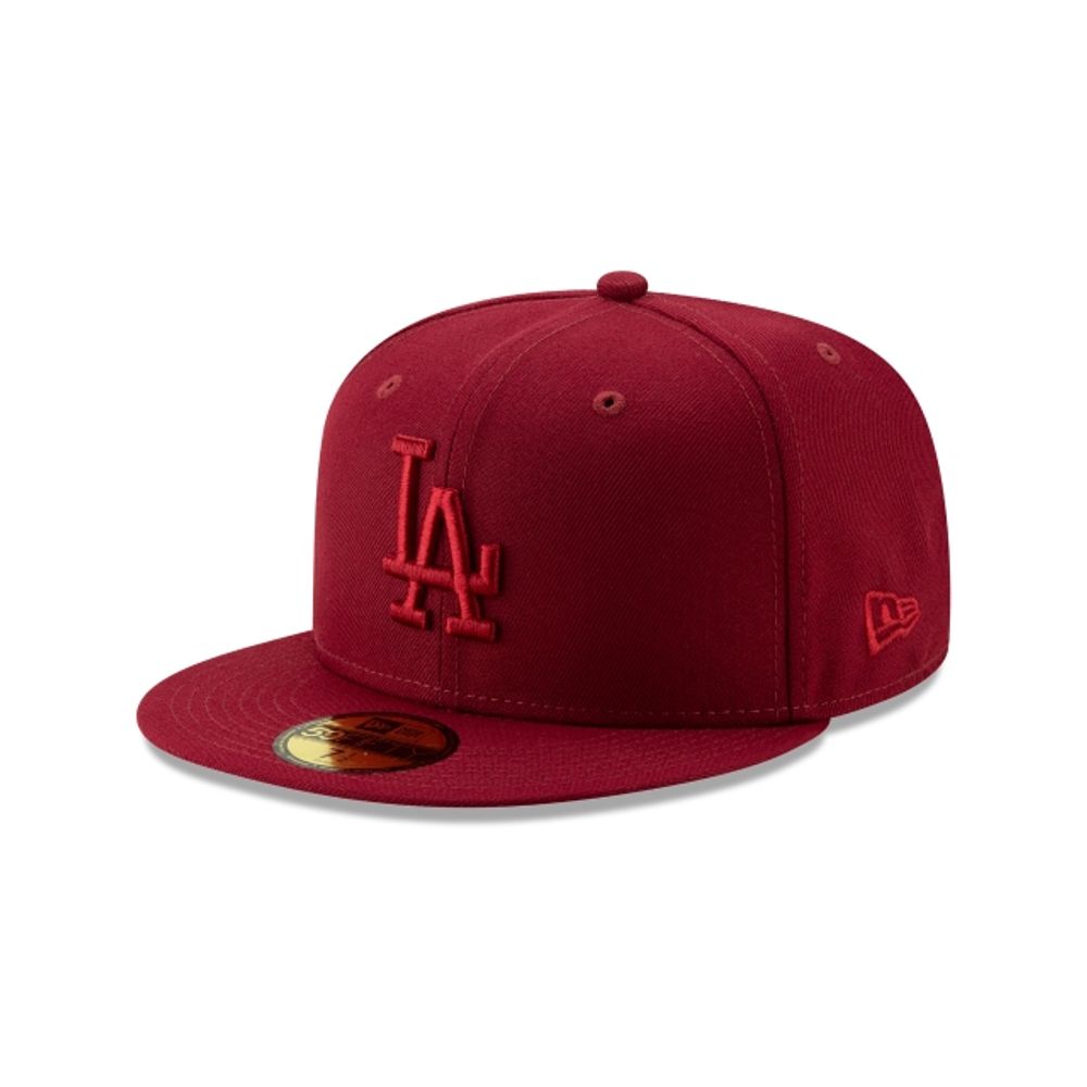 Gorra de Los Angeles Dodgers League Essential 59FIFTY Cerrada Negra