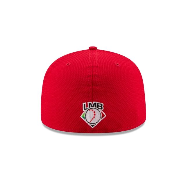 Diablos Rojos del México New Era Mexican Baseball League LMB 59FIFTY 5950  Fitted Cap Hat Royal Blue Crown/Visor White Logo