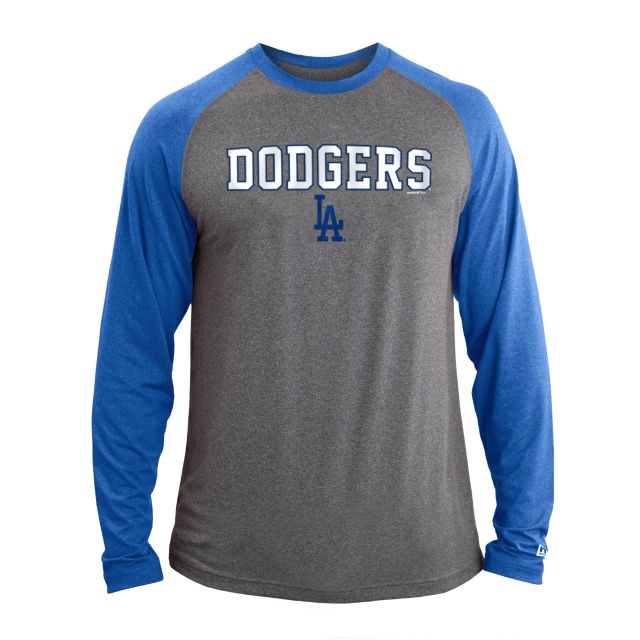 Playera Los Angeles Dodgers, Manga Larga 100% Algodón