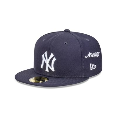 New Era New York Yankees Gray MLB x Awake 2.0 Subway Series 59FIFTY Fitted  Hat