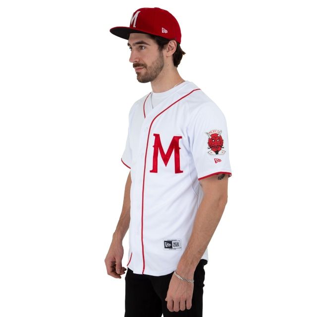 Jersey Retro Diablos Rojos del México LMB para Niña o Niño – New Era Cap  México