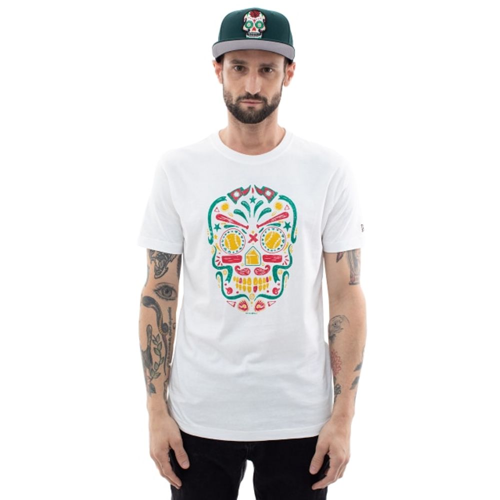  Dia De Los Dodger Halloween Sugar Skull Camisa Para