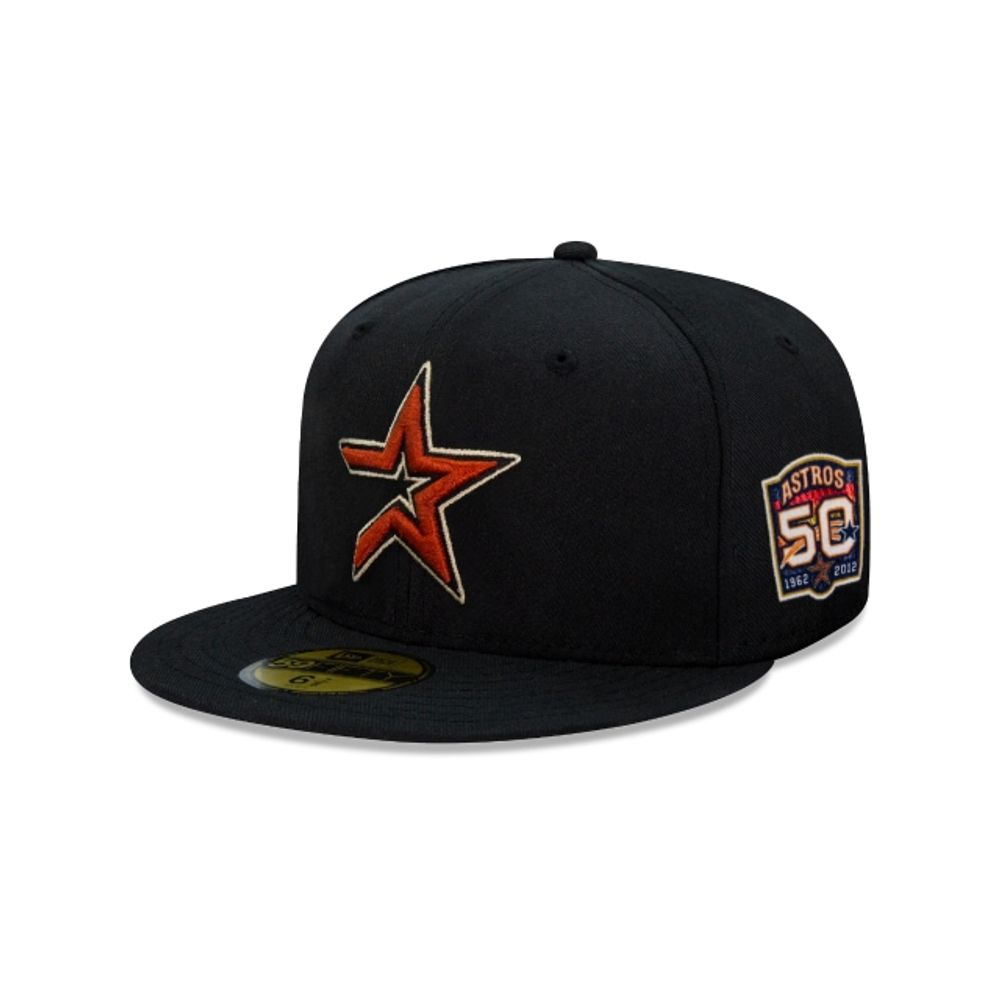 Houston Astros 50Th Anniversary 1962-2012 New Era 59Fifty Fitted