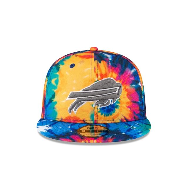 Buffalo Bills New Era Tie Dye 2020 NFL Crucial Catch 39THIRTY Flex Hat