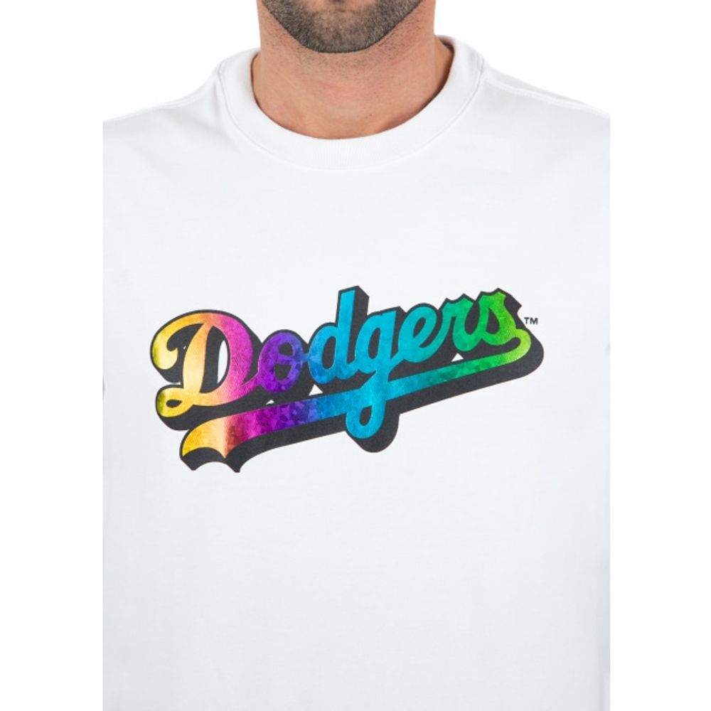 Playera New Era Los Angeles Dodgers MLB Throwback Hombre