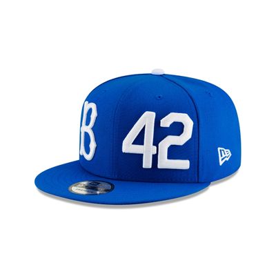 Official New Era Brooklyn Dodgers Cooperstown Light Cream 9FIFTY Retro  Crown Cap B4117_296 B4117_296