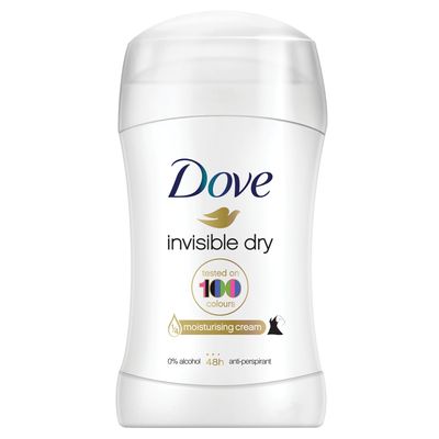 Déodorant stick Dove Invisible Dry, 40 ml