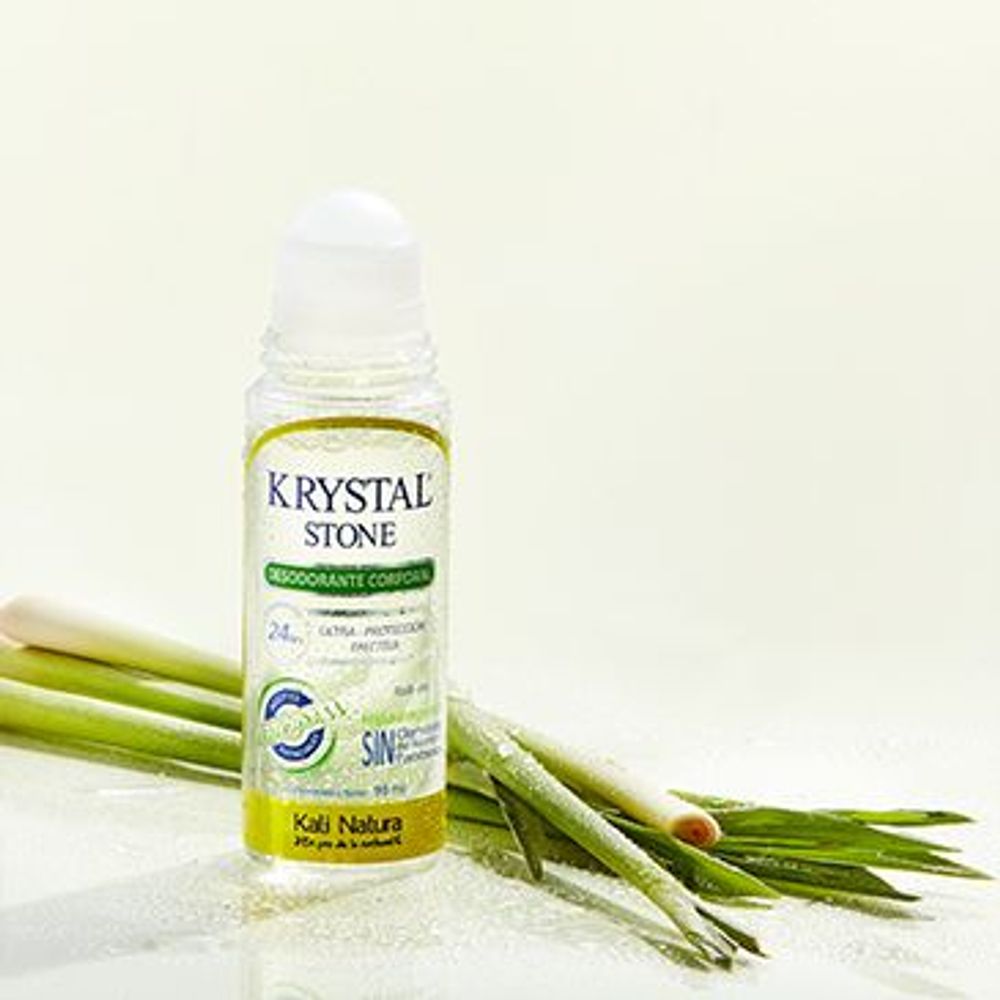 Desodorante Krystal Stone lemon roll on 90 ml