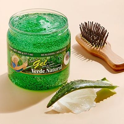 Gel fijador Verde Natural 500 g