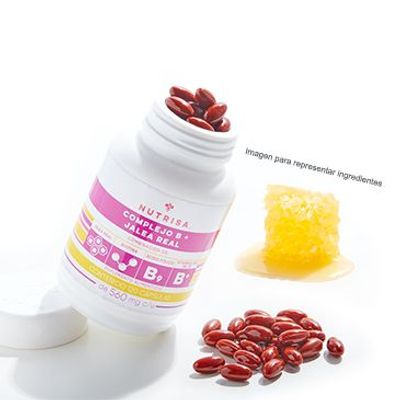 Complejo B Nutrisa con ácido fólico 120 cápsulas