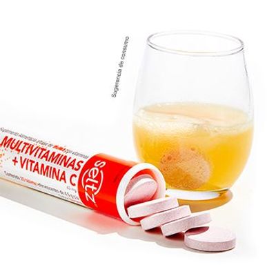 Multivitamínico Seltz con vitamina C 20 tabletas efervescentes
