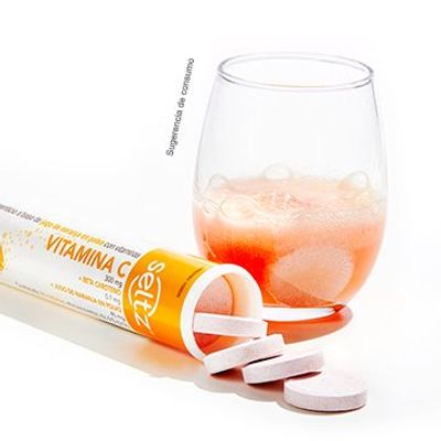 Vitamina C Seltz con betacaroteno 20 tabletas efervescentes