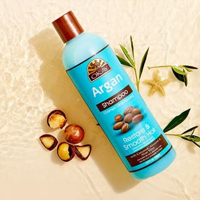 Shampoo Okay con aceite de argán 355 ml