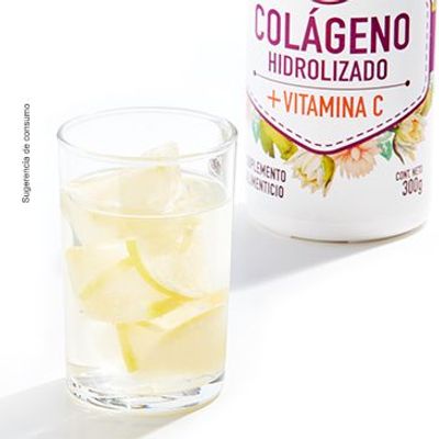 Colágeno hidrolizado Krystal Nutrition con vitamina C 300 g